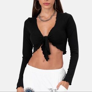 ADIKA - Amor Wrap Crop Top
